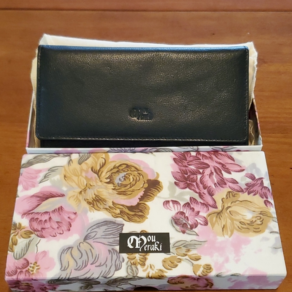 Black Accordian Wallet